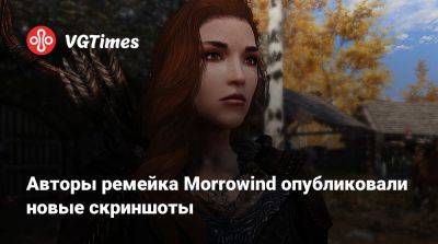 Авторы ремейка Morrowind опубликовали новые скриншоты - vgtimes.ru