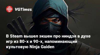 В Steam вышел экшен про ниндзя в духе игр из 80-х и 90-х, напоминающий культовую Ninja Gaiden - vgtimes.ru