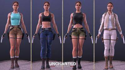 Лариса Крофт - ПК-версия Uncharted The Lost Legacy получила модификацию с Ларой Крофт из серии Tomb Raider - playground.ru