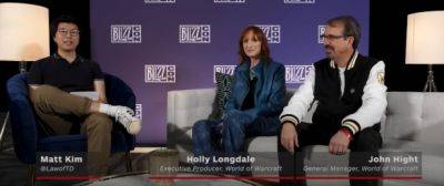 Холли Лонгдейл - Джон Хайт - Интервью IGN с лидерами вселенной Warcraft о ее дальнейшем развитии - noob-club.ru