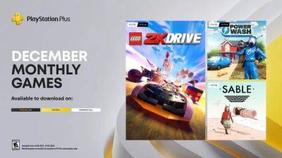 Бесплатные игры PlayStation Plus за декабрь: LEGO 2K Drive, Sable и Powerwash Simulator - coop-land.ru
