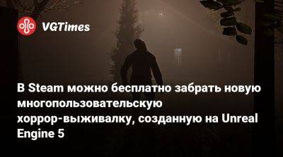 В Steam можно бесплатно забрать новую многопользовательскую хоррор-выживалку, созданную на Unreal Engine 5 - vgtimes.ru