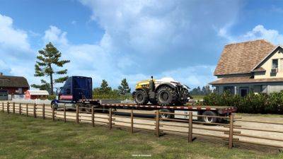 Анонсировано DLC Farm Machinery для American Truck Simulator - playground.ru - Сша