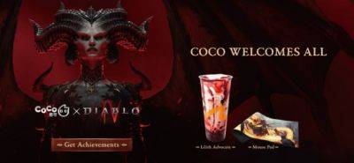Коллаборация Diablo IV и CoCo Tea: эксклюзивные коктейли и физические награды - noob-club.ru - Сша