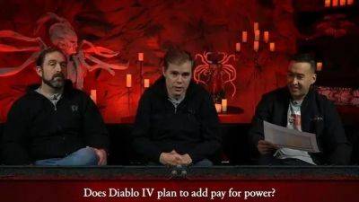 Адам Флетчер - Blizzard ответила, появятся ли в Diablo 4 механики «плати чтобы победить» - gametech.ru - Москва