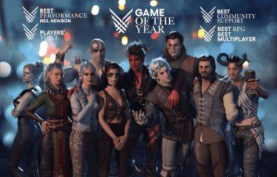 Свен Винке - Сэм Лейк - Сценарист Alan Wake 2 и геймдизайнер Baldur's Gate 3 поздравили друг друга с победами на The Game Awards 2023 - playground.ru