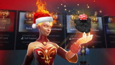 Valve отправила токсичным игрокам в Dota 2 подарки с угольком и "праздничным" баном - playground.ru