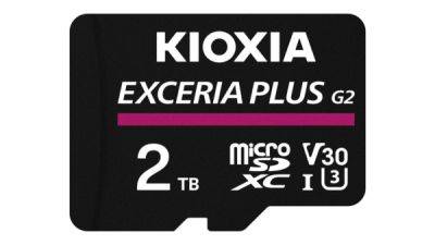 Kioxia создаёт гигантскую карту памяти microSDXC объемом 2 ТБ - playground.ru - Япония