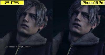 Resident Evil 4 Remake перегревает iPhone 15 Pro. Сравнение с PS5 показывает качество игры - gametech.ru