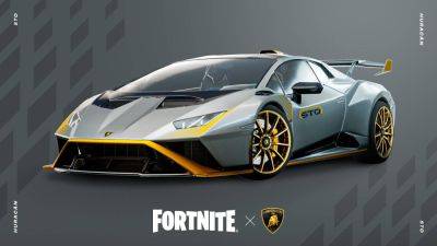В Fortnite добавили автомобиль Lamborghini Huracán STO - top-mmorpg.ru