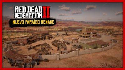 Модификация добавляет в Red Dead Redemption 2 локацию из первой части - playground.ru - Мексика