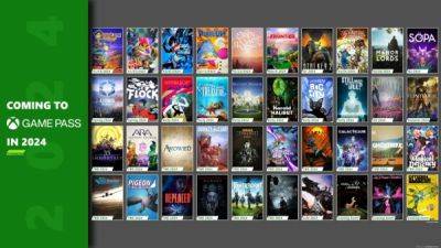 На 2024 год уже анонсировано 40 игр для Xbox Game Pass - playground.ru