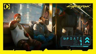 Адам Смэшер - Новые трюки на байках, поездки на метро и сражения в задорном трейлере обновления 2.1 для Cyberpunk 2077 - playground.ru