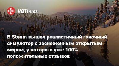 В Steam вышел реалистичный гоночный симулятор с заснеженным открытым миром, у которого уже 100% положительных отзывов - vgtimes.ru