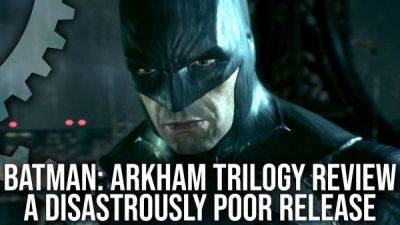 Digital Foundry провели полный анализ Batman: Arkham Trilogy на Nintendo Switch и назвали её катастрофой - playground.ru - city Arkham