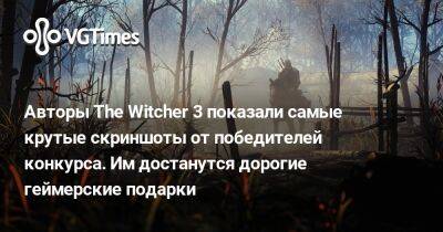 Авторы The Witcher 3 показали самые крутые скриншоты от победителей конкурса. Им достанутся дорогие геймерские подарки - vgtimes.ru