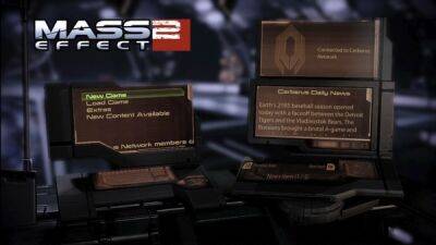 Новый мод возрождает давно забытую функцию Mass Effect 2 в ремастере Legendary Edition - playground.ru