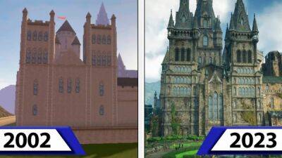 Гарри Поттер - Новое сравнительное видео Hogwarts Legacy демонстрирует эволюцию замка Хогвартс в играх за 20 лет - playground.ru