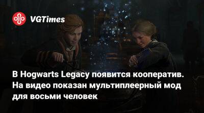 В Hogwarts Legacy появится кооператив. На видео показан мультиплеерный мод для восьми человек - vgtimes.ru