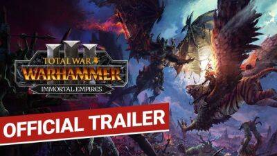 Эпичный релизный трейлер Бессмертных империй в Total War: Warhammer 3 - playground.ru