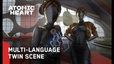 Разработчики Atomic Heart показали сцену с близняшками на разных языках - playground.ru