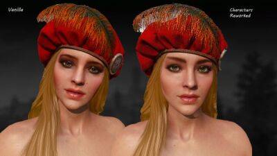 Мод по улучшению лиц персонажей для The Witcher 3 получил обновление для женских персонажей - playground.ru