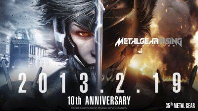 Konami отметила 10-летие Metal Gear Rising Revengeance новым артом - playground.ru