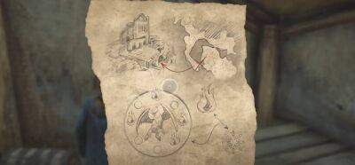 Карта Генриетты в квесте Гиппогриф укажет вам путь Hogwarts Legacy - gameinonline.com