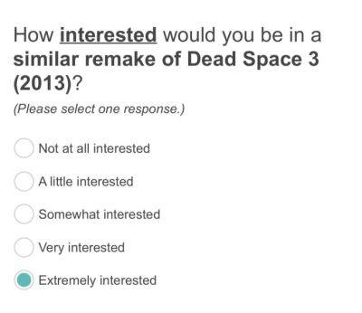 EA вивчає інтерес аудиторії до ремейків Dead Space 2 і 3Форум PlayStation - ps4.in.ua