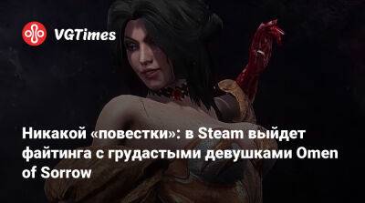 Никакой «повестки»: в Steam выйдет файтинга с грудастыми девушками Omen of Sorrow - vgtimes.ru
