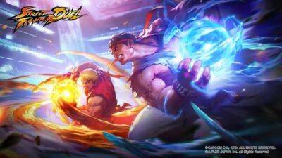 Мобильная игра Street Fighter: Duel сочетает элементы стратегии, ККИ, RPG и кликера - mmo13.ru - Япония