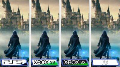 Сравнение производительности Hogwarts Legacy на PS5, Xbox Series X|S и ПК - playground.ru