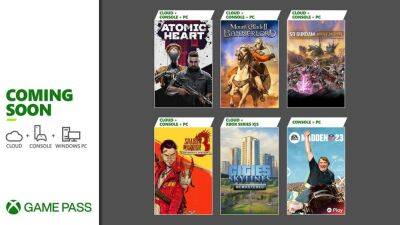 Скоро в Xbox Game Pass: Madden NFL 23, Atomic Heart, Mount & Blade II: Bannerlord и другое - microsoftportal.net