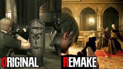 В новых роликах ремейк Resident Evil 4 наглядно сравнили с оригиналом - playground.ru