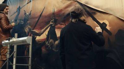 Джон Мюллер - Художники рассказали, как была создана эпичная фреска по мотивам истории Diablo 4 - playground.ru - Франция
