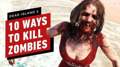 Новые геймплейные ролики из превью Dead Island 2 зарубежных изданий - playground.ru