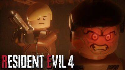 Поклонник Resident Evil 4 воссоздал начало оригинальной игры в стиле конструктора LEGO - playground.ru - Португалия