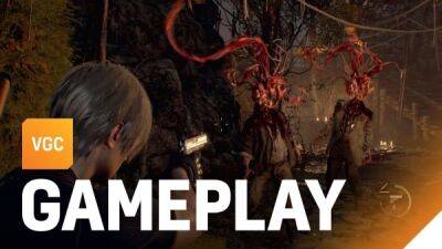 Леон С.Кеннеди - Новый геймплейный ролик ремейка Resident Evil 4 - playground.ru