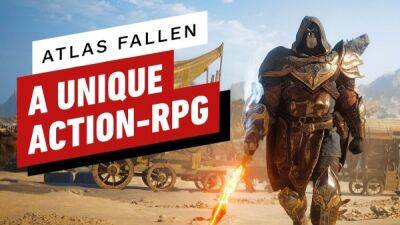 Atlas Fallen - Портал IGN показал новый геймплей из экшена Atlas Fallen - playground.ru