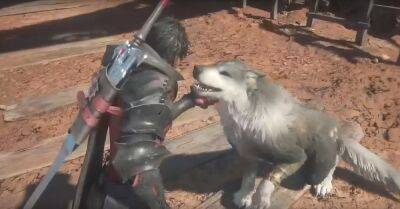 Свежий ролик Final Fantasy 16 показывает возможность погладить волка - igromania.ru