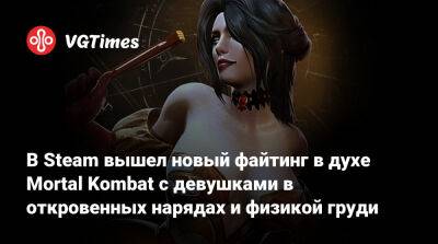 В Steam вышел новый файтинг в духе Mortal Kombat с девушками в откровенных нарядах и физикой груди - vgtimes.ru