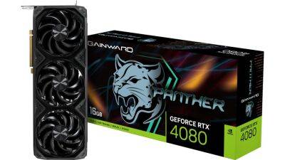 Gainward представила серию Panther для видеокарт GeForce RTX 4080 и RTX 4070 Ti - cubiq.ru