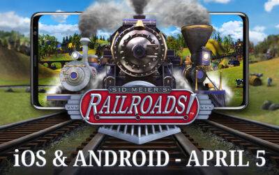 Sid Meier’s Railroads! прокладывает рельсы к мобильным устройствам 5 апреля - feralinteractive.com