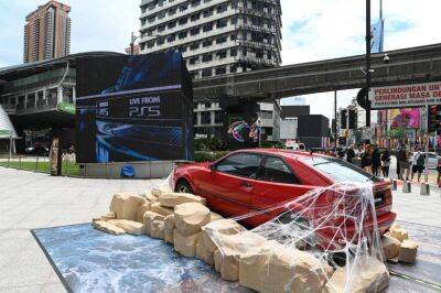 Уличная реклама Marvel's Spider-Man 2 - wargm.ru - Малайзия - Куала-Лумпур