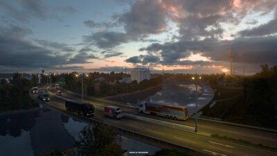 Новые скриншоты переделки Германии для Euro Truck Simulator 2 - Нюрнберг - playground.ru - Германия