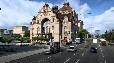 Новый Нюрнберг в Euro Truck Simulator 2. Скриншоты переработанного города в Германии - gametech.ru - Германия - Русь