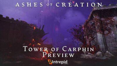 Мрачная локация Карфин в 30-минутном геймплейном ролике MMORPG Ashes of Creation - mmo13.ru