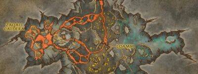 Игроки примерили карту Пещеры Заралек к карте Драконьих островов - noob-club.ru