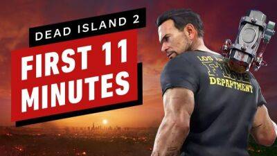 Первые 11 минут прохождения зомби-шутера Dead Island 2 - playground.ru - Лос-Анджелес