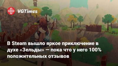 В Steam вышло яркое приключение в духе «Зельды» — пока что у него 100% положительных отзывов - vgtimes.ru